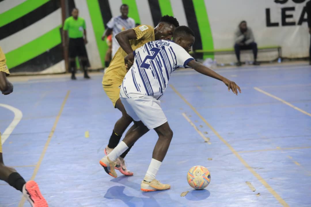 Futsal: Tebera’s hat trick witness Mengo City overcome Kabowa Challenge to remain on the summit