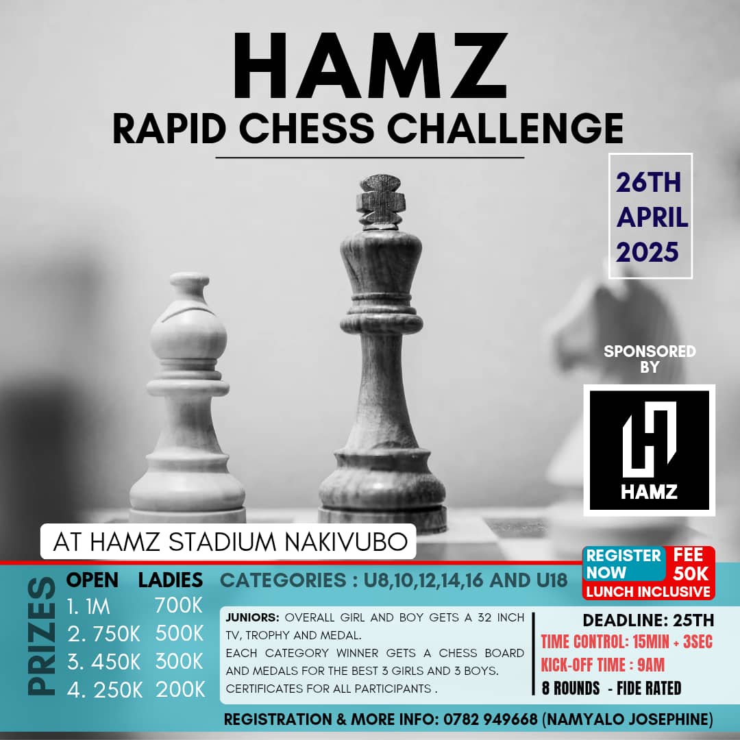 HAMZ Rapid Chess challenge 2025 climaxes, left player in praise of the Hamz Stadium atmosphere