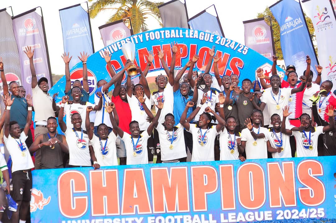 Pepsi UFL: Uganda Martyrs Nkozi collects third trophy as SLAU succumbs to third loss in final