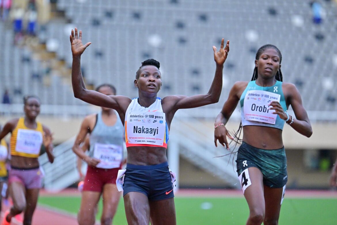 Uganda Athletics holds successful 100 years celebrations as Onen, Nakaayi & Leni win at Akii Bua memorial meet