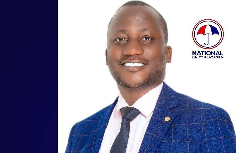 ENTEBBE 2026: Masaazi lights up candle on NUP flag to throw out Mp Mbwatekamwa