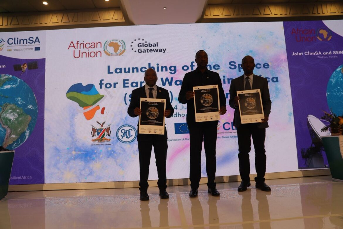 Africa Union launches Space for Early Warning in Africa (SEWA) project