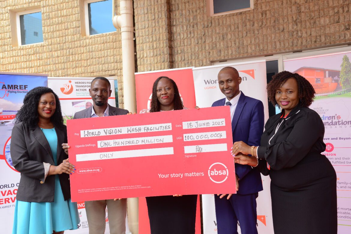 Absa Bank Uganda hands over UGX 400 million from thirdedition of the Absa KH3 7 Hills Run to empower vulnerable girls across Uganda