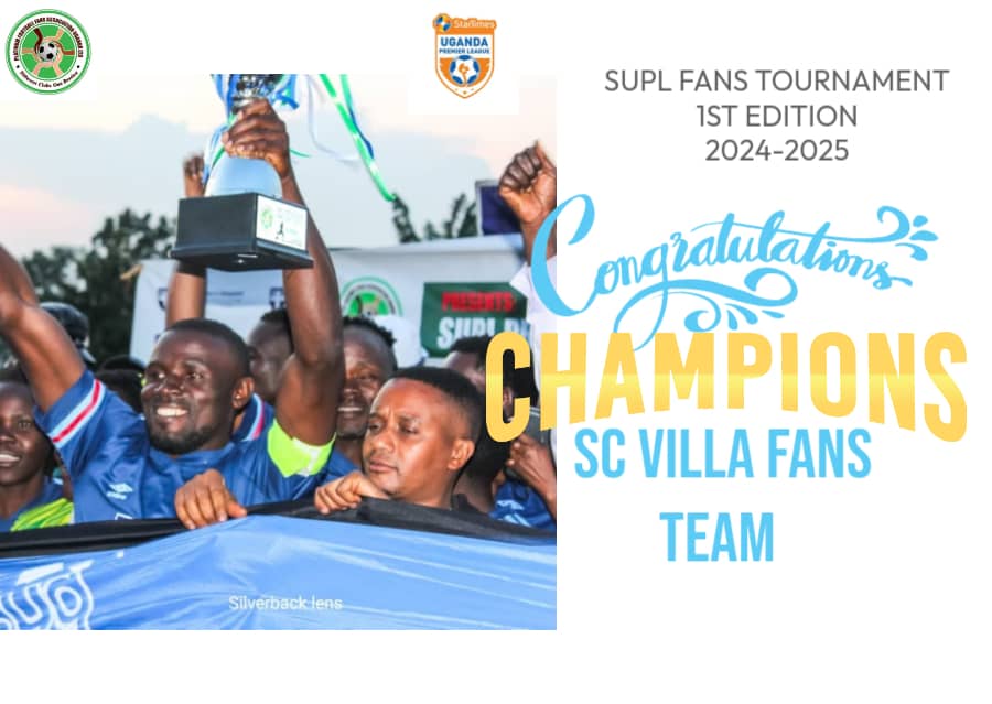 SC Villa fans’ team win SUPL pre-season fans Cup