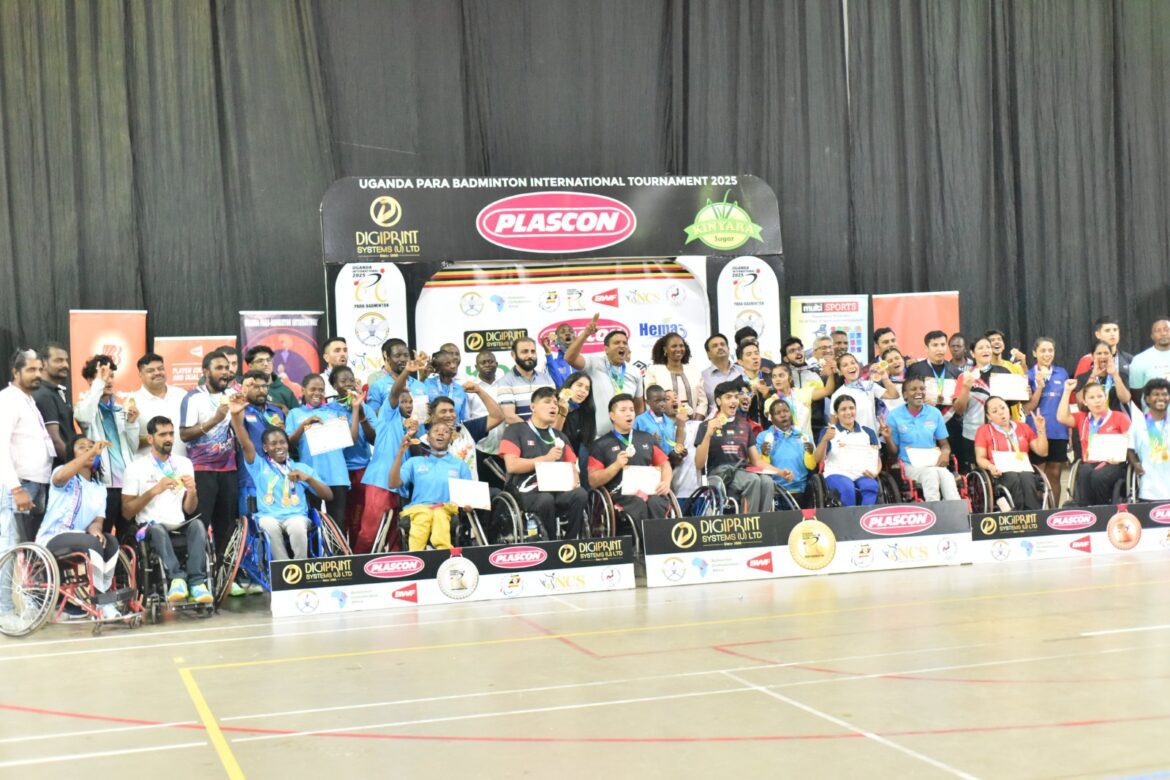 Uganda soars with 9 medals at Para badminton International 2025