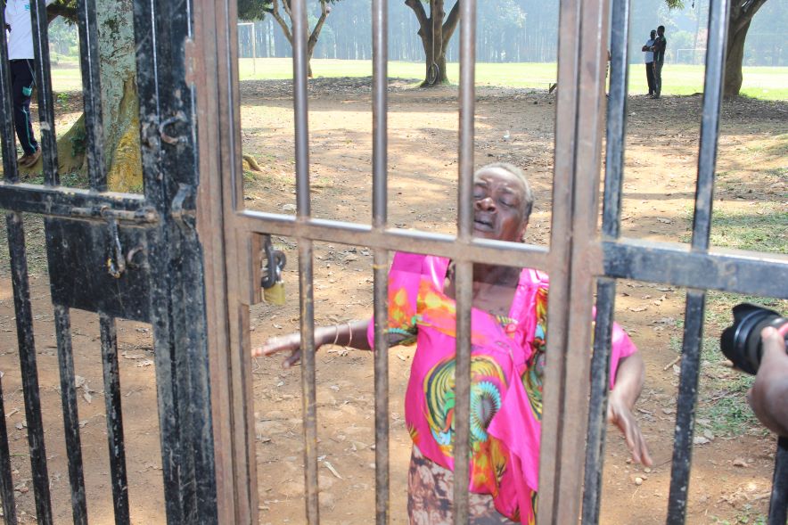 SHOUT OUT: 72 years woman pins Wagagai flower farm over grabbing her land