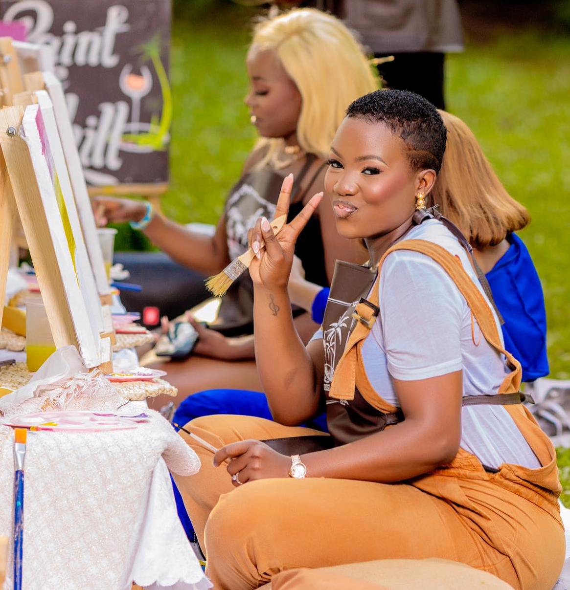 LOVE THIRST: Baby Vivian Tendo jets out for Oil engine to Obama land