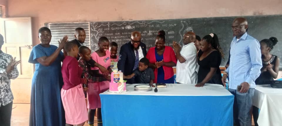 Nkumba Primary School Alumni maintains support to current pupils, P7 candidates dedicated to God