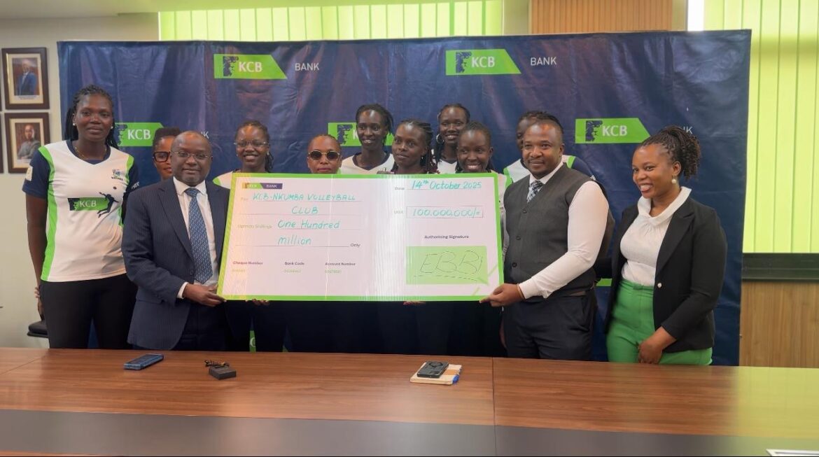 KCB Bank Uganda commits UGX 100 million in renewed partnership with KCB-Nkumba Volleyball Club