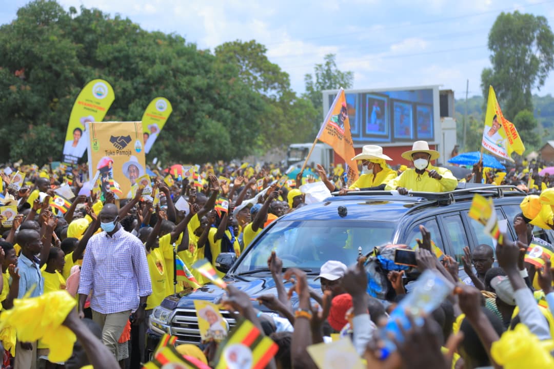 President Museveni takes powerful campaign message to Nebbi district