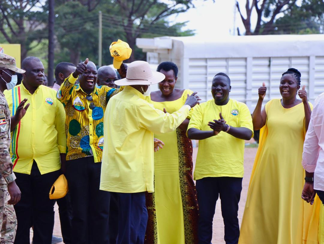 Thousands grace Museveni rally in Gulu as he highlights key achievements