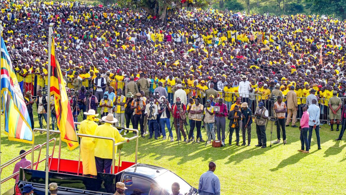 President Museveni with massive rallies in Madi-Okollo, Arua; preaches wealth creation gospel