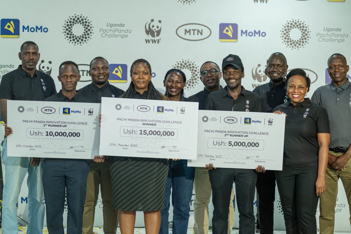 MTN Uganda and World-Wide Fund For Nature announce winners of the Pachi Panda Innovation Challenge