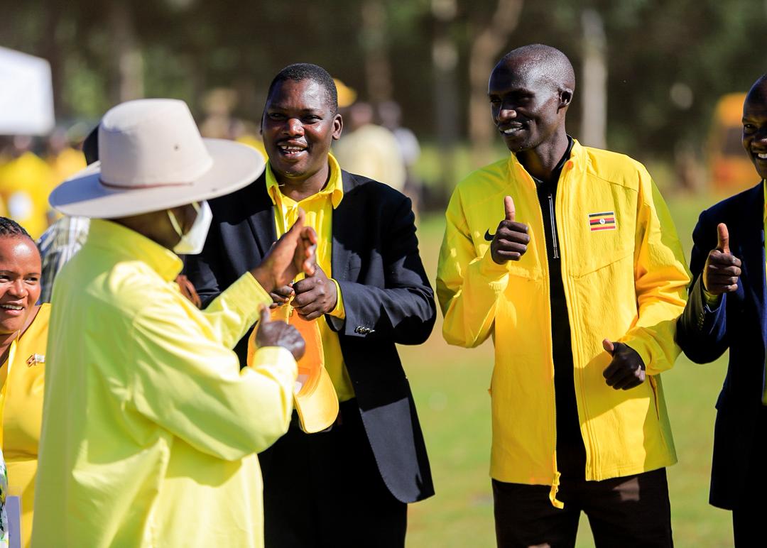 Olympic champion Joshua Cheptegei endorses Museveni for president