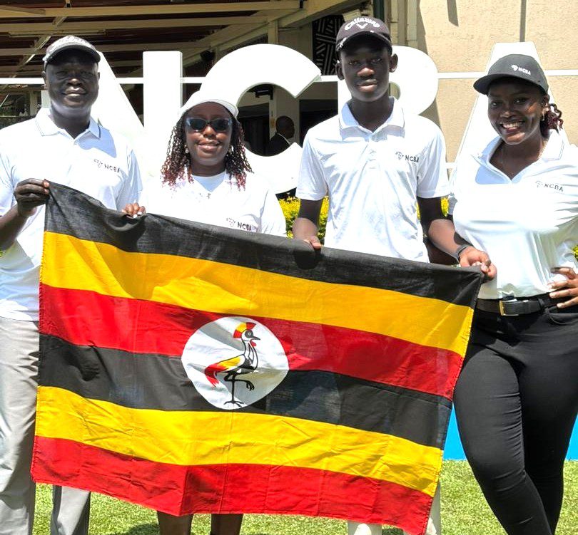 Uganda’s Trio returns from Muthaiga after strong show at NCBA Golf Series Finale