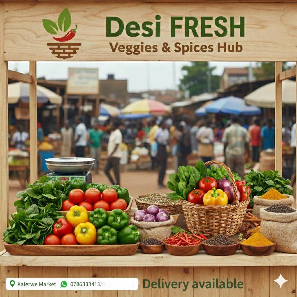 Desi FRESH Veggies & Spices Hub: A one stop selling point for all your fresh Vegetables, fruits and spices