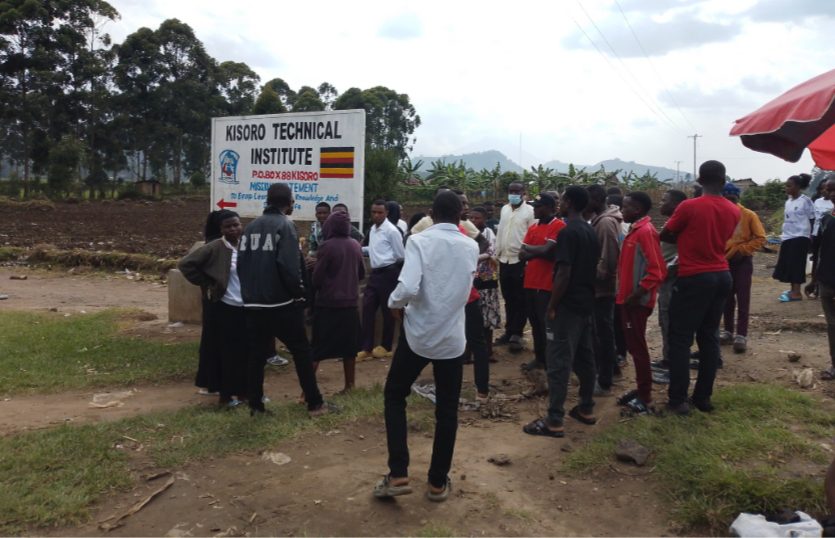 Kisoro Technical students protest over poor sanitation, diet and insufficient beddings