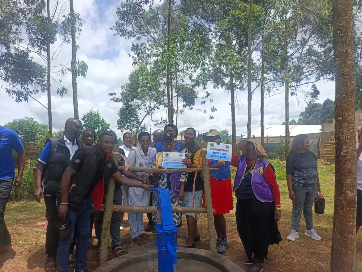 CHARITY: Lions Club of Entebbe supports Bore Hole construction in Kashenyi