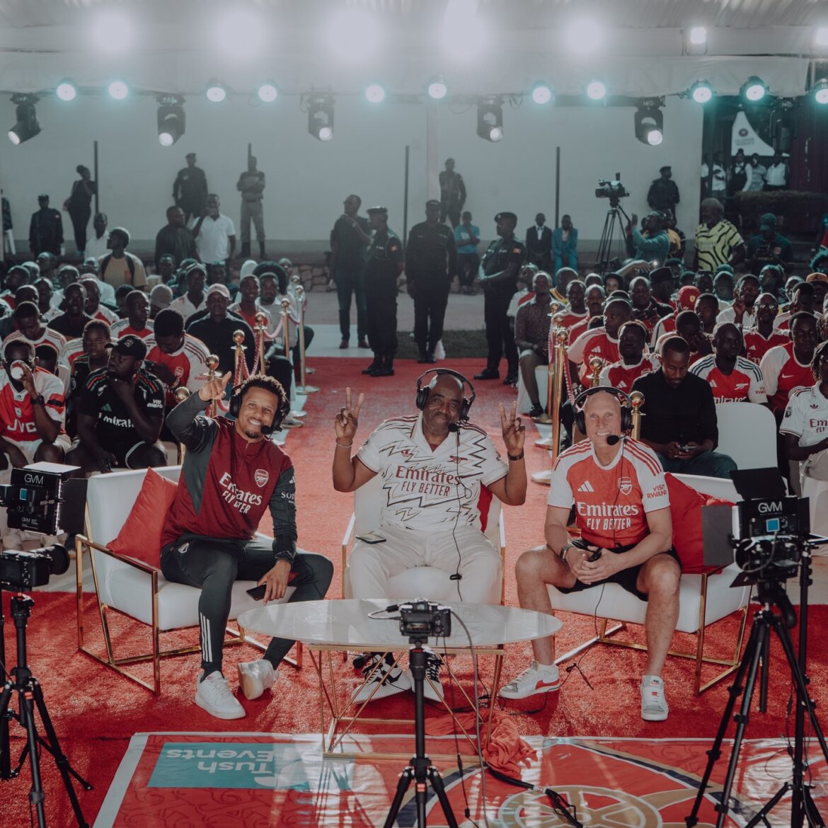 WARRIORS: Arsenal Fans TV Crew Hold Party In Kampala After Kicking Castles Out@Kati Kati Oval