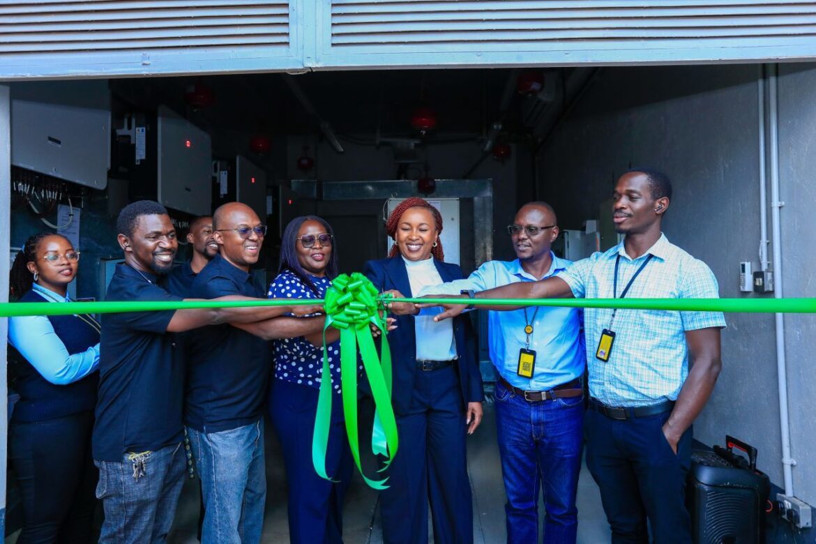 MTN Uganda unveils a state-of-the art solar system at headquarters to cut emissions