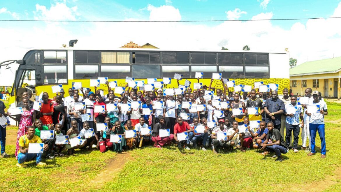 MTN Uganda graduates 225 in Amuru as mobile digital training targets youth, women