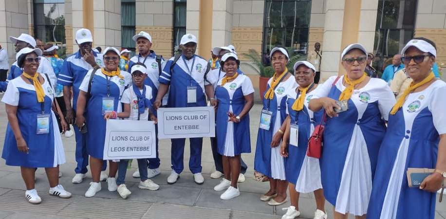 Entebbe Lions  Club President Niwagaba End Of  Year 2025/26 Report