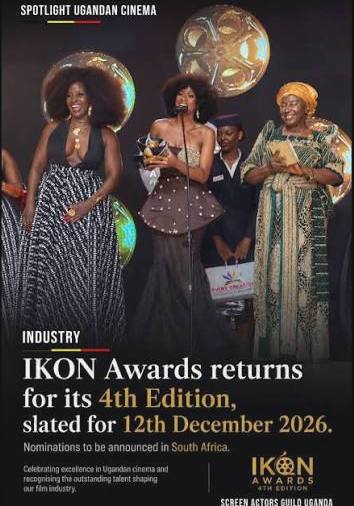 iKON AWARDS 2026: Uganda’s Leading Film Awards For 12th Dec 2026 Date@Kampala Serena Hotel