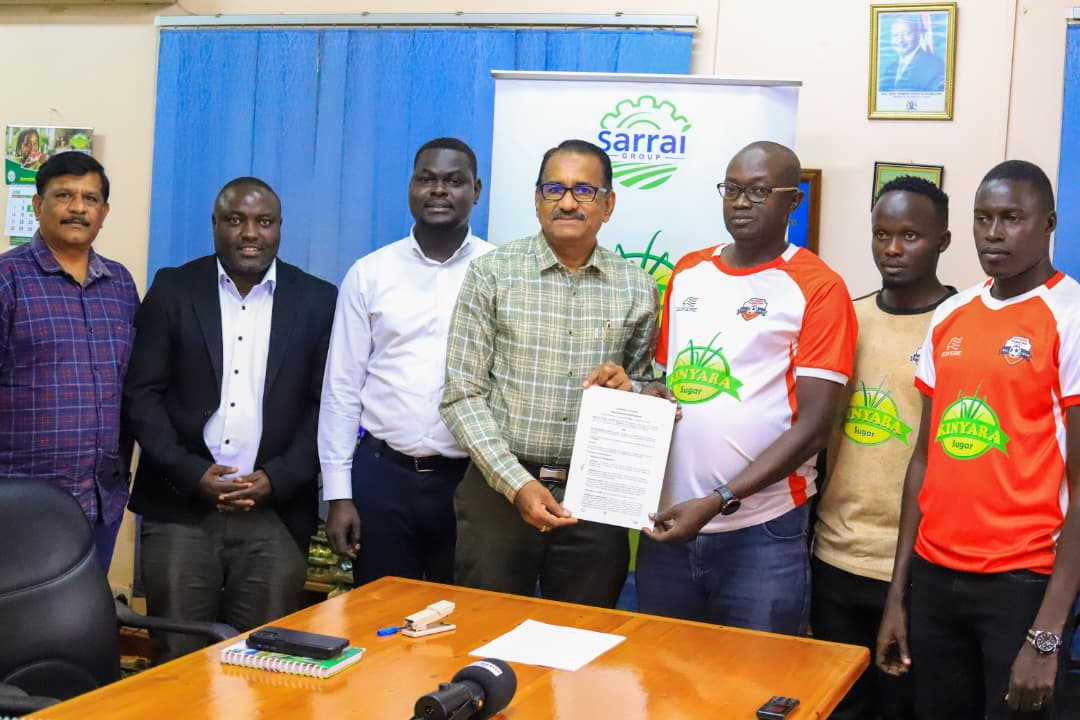 Kinyara Sugar Ltd offers Kitara Football Club Ug.Shs 300,000,000 sponsorship boost