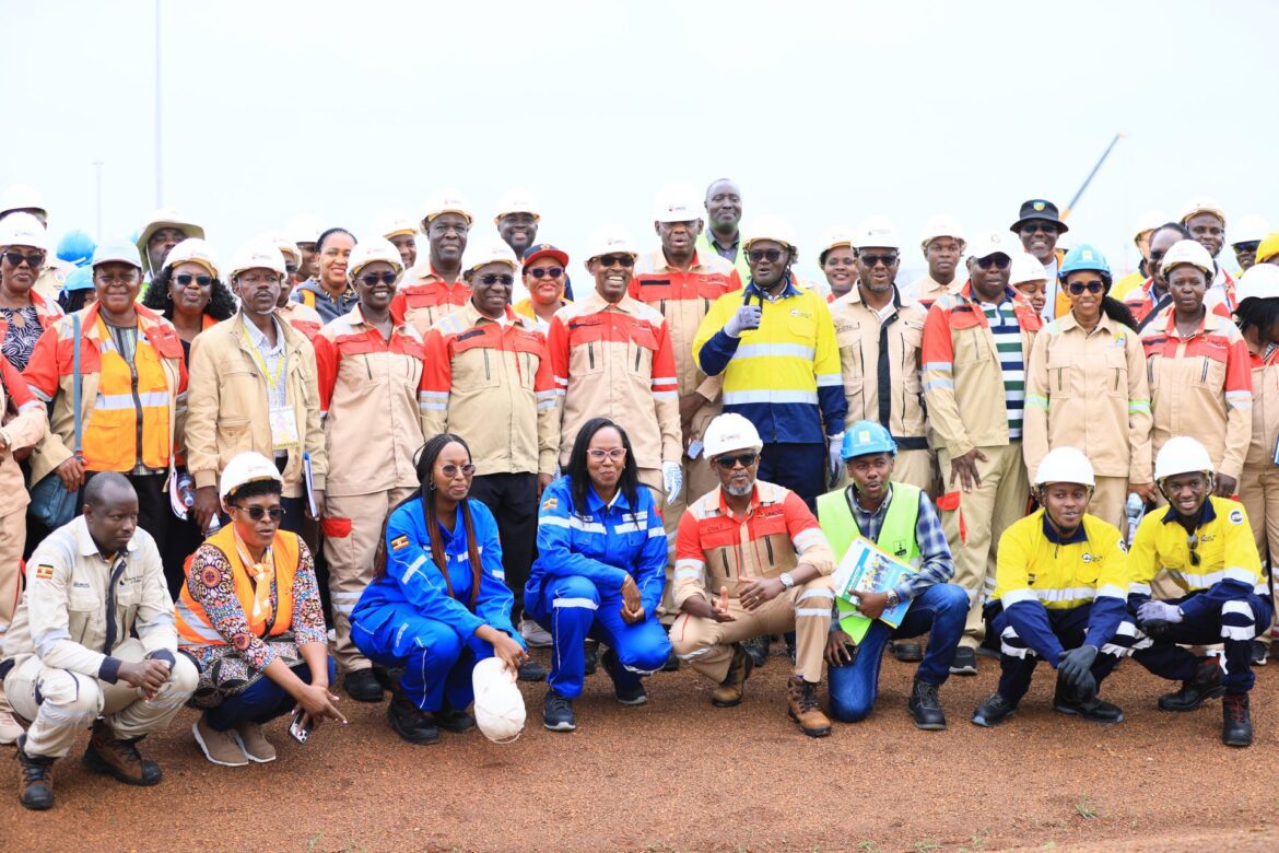 EACOP hosts Chief Justice and Bank of Uganda Governor at Pump Station One ahead of first oil