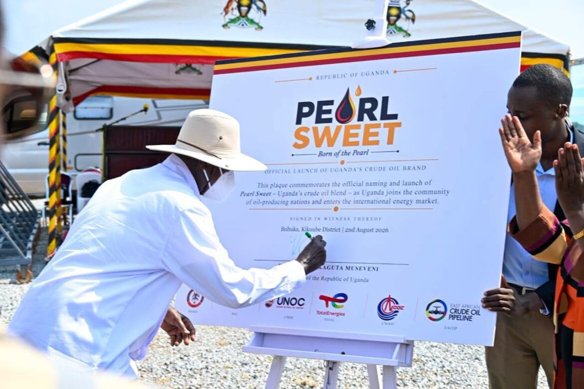 HOIMA  PEARL SWEET OIL: M7 Unveils Name For Uganda’s Oil Ahead Of First Production