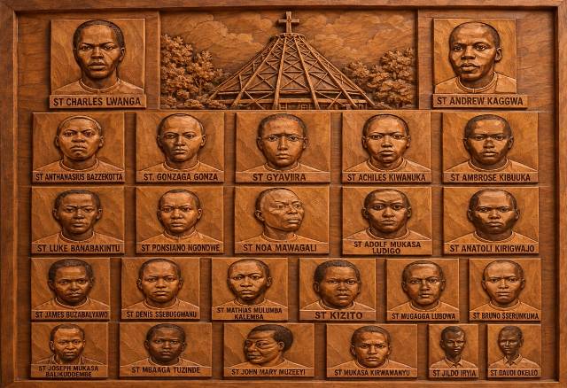 VISUALIZING THE UGANDA MARTYRS IN WOOD:MCCA researchers turn faith, history and heritage into a three-dimensional story