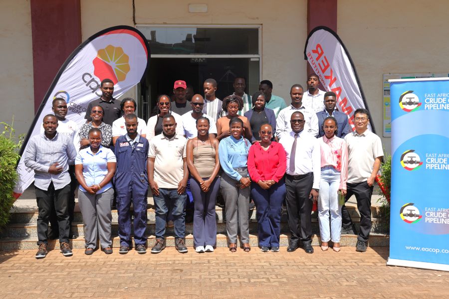 20 Ugandan workers earn globally recognized safety and inspection certifications under EACOP national content drive