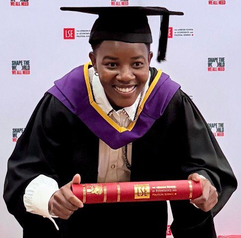 FISHED OUT: Culton Scovia Nakamya Bounces Back Into  Spotlight After Bookworming With Degree On Head