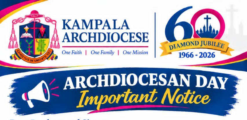 Events: Kampala Archdiocesan Day set for 25th October 2026