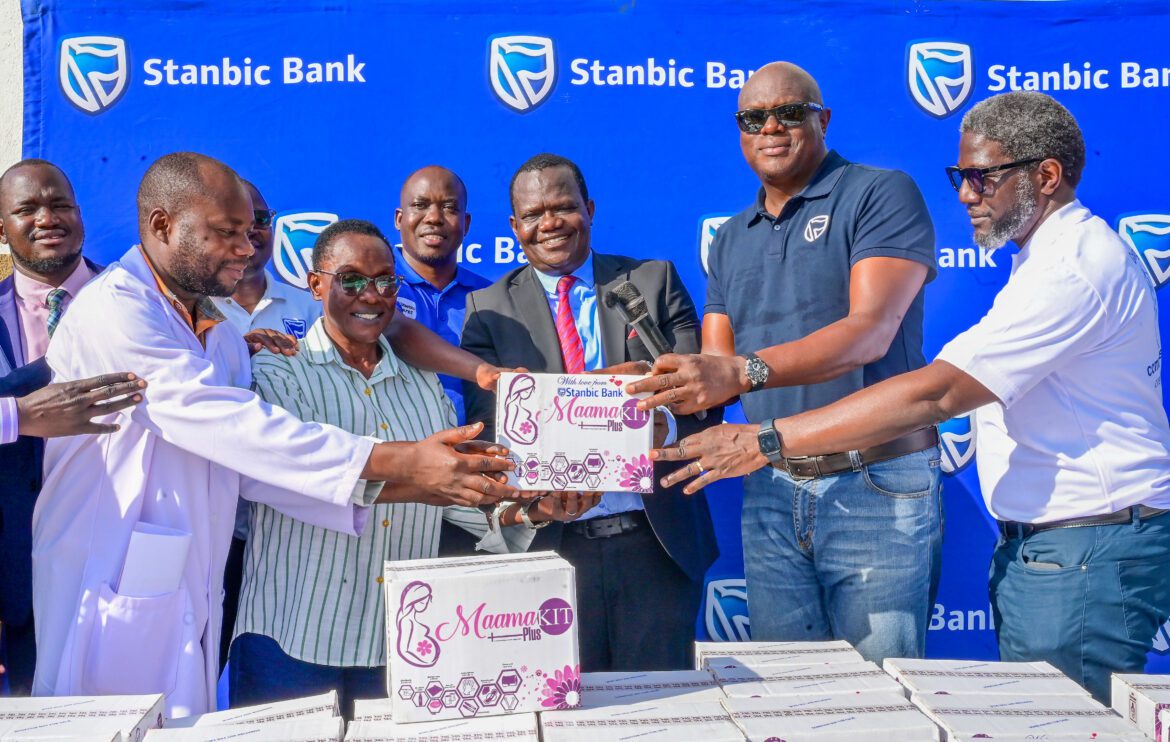 Stanbic donates 20 hospital beds to support maternal care at Obongi Health centre IV