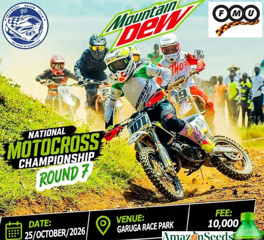 Events: Round 7 of National Motocross Championship at Garuga on Sunday, 25th October 2026