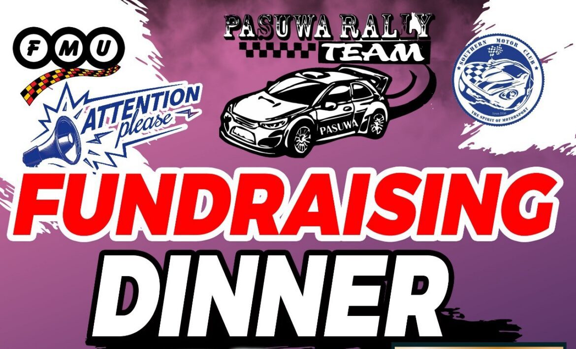 Events: PASUWA Rally Team Fundraising Dinner at Kati Kati Restaurant – Lugogo on 5th December 2026