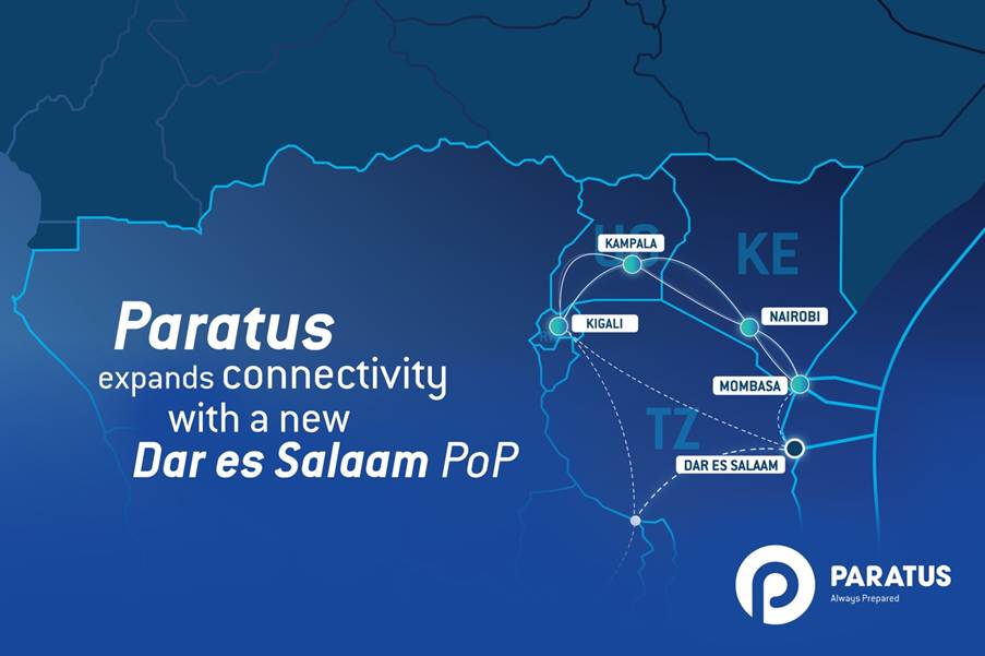 Paratus connects Tanzania to Africa and beyond with new Dar es Salaam PoP
